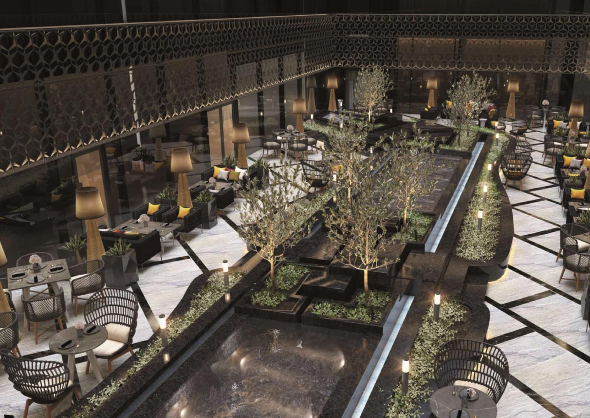 Alrayyan Hotel Doha, Curio Collection By Hilton Al Rayyan Esterno foto The interior of the hotel