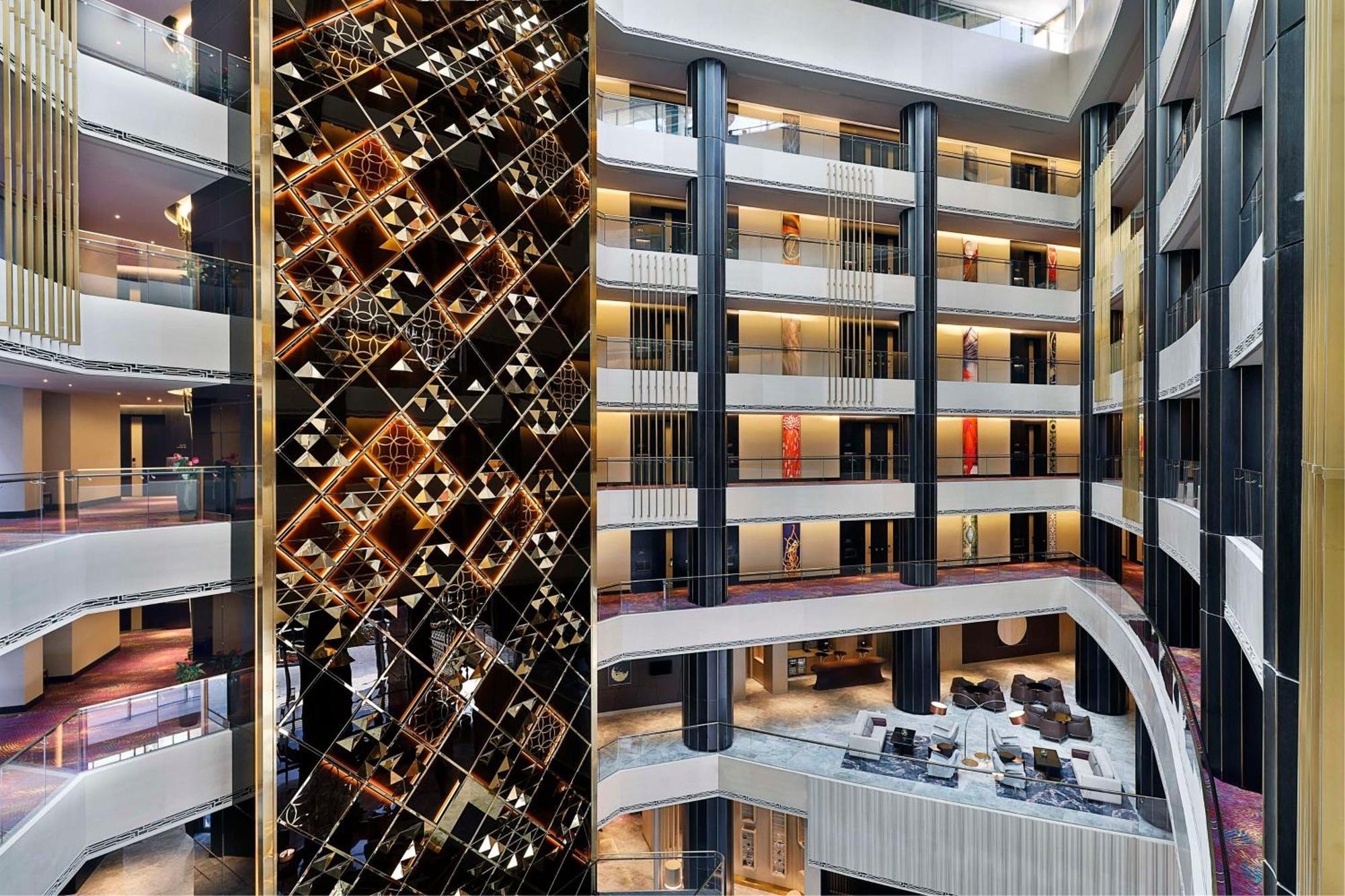 Alrayyan Hotel Doha, Curio Collection By Hilton Al Rayyan Esterno foto The interior of the hotel